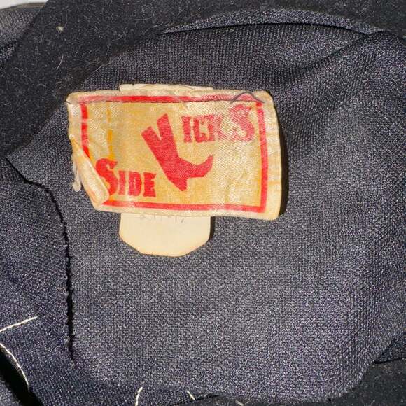 Vintage Western Jumpsuit  w/belt- Black sz 11-12, - Picture 4 of 8